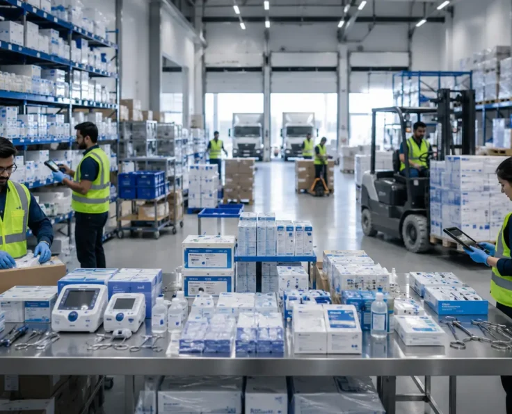 B2B Pharmaceuticals & Medical Devices supply company